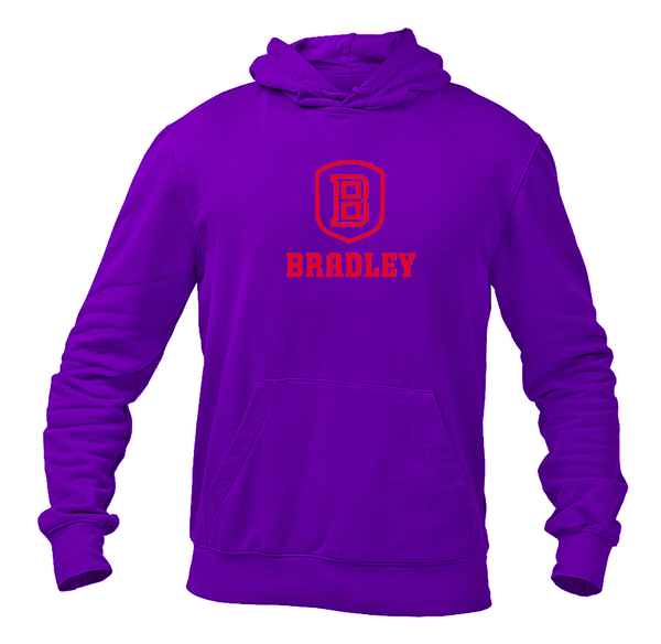 Men's Bradley Braves Softstyle Midweight Hooded Sweatshirt