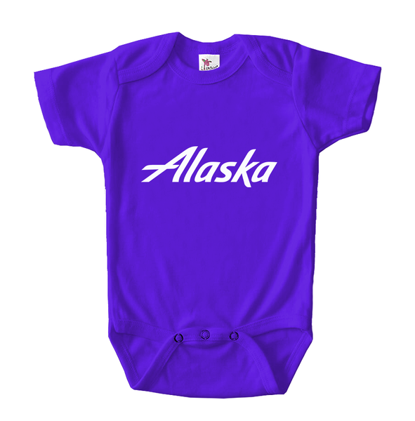Alaska Airline Baby Romper Onesie