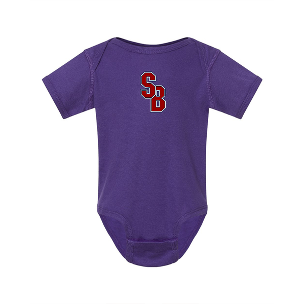 Stony Brook Seawolves  Rabbit Skins Infant Baby Rib Bodysuit