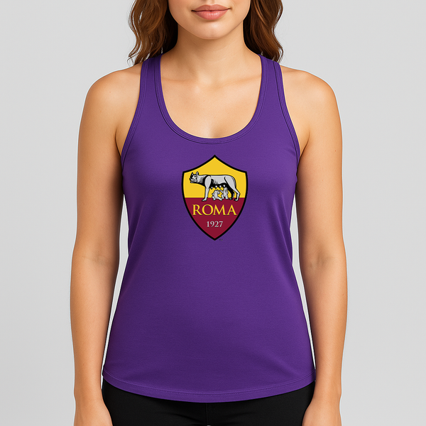 Women's AS Roma FC Racerback Tank Top