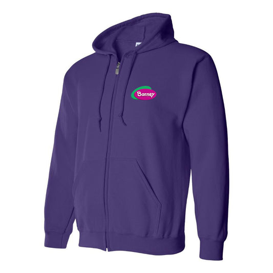 Men's Barney Show Zipper Hoodie