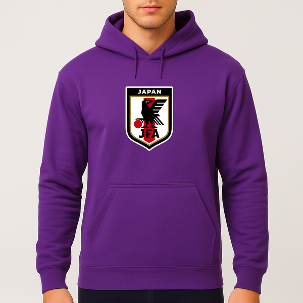 Men's Japan National Soccer Team Pullover Hoodie