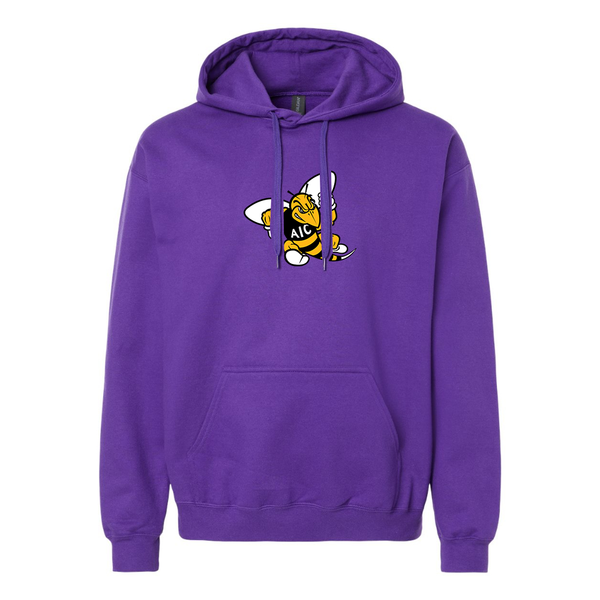 Men's AIC Yellow Jackets  Softstyle Midweight Hooded Sweatshirt