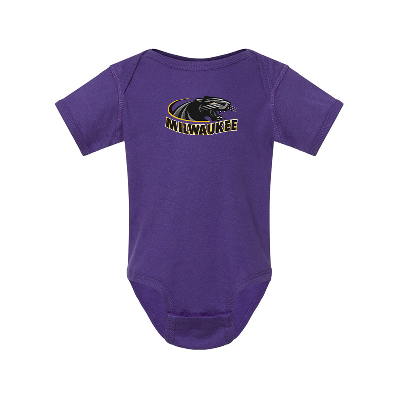 Wisconsin Milwaukee Panthers Baby Romper Onesie