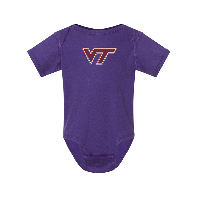Virginia Tech Hokies  Baby Romper Onesie