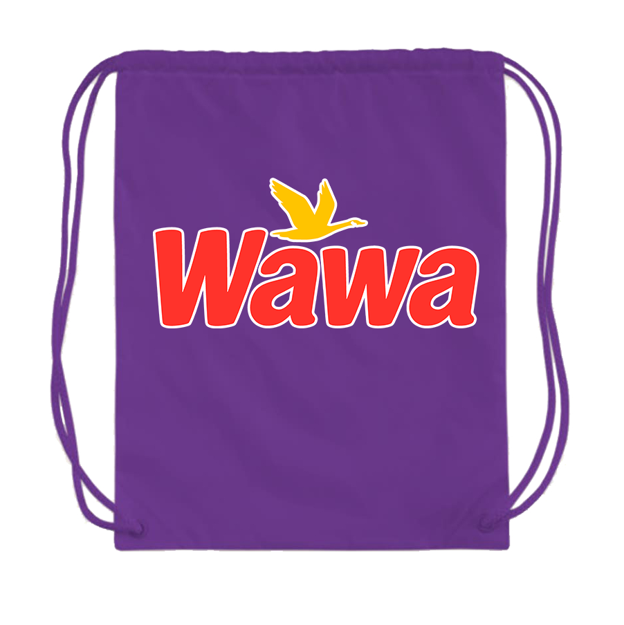 Wawa Gas Station Drawstring Bag