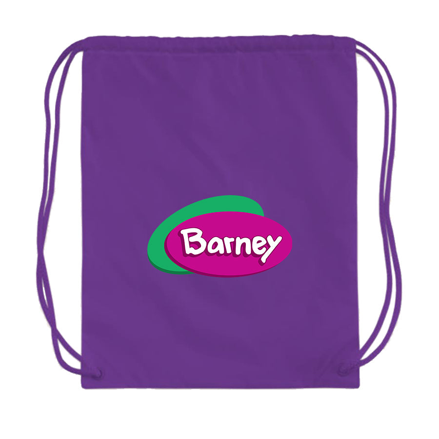 Barney Show Drawstring Bag