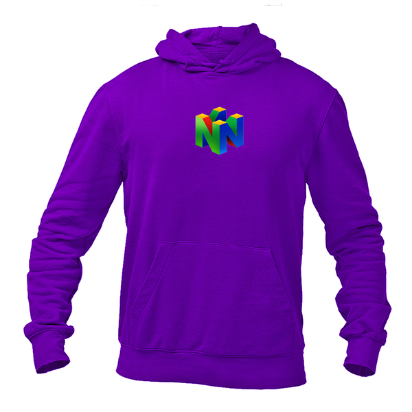 Men's   Nintendo N64  Logo Pullover Hoodie