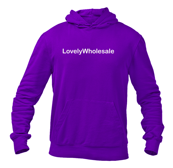 Men's  LovelyWholesale  Logo Pullover Hoodie