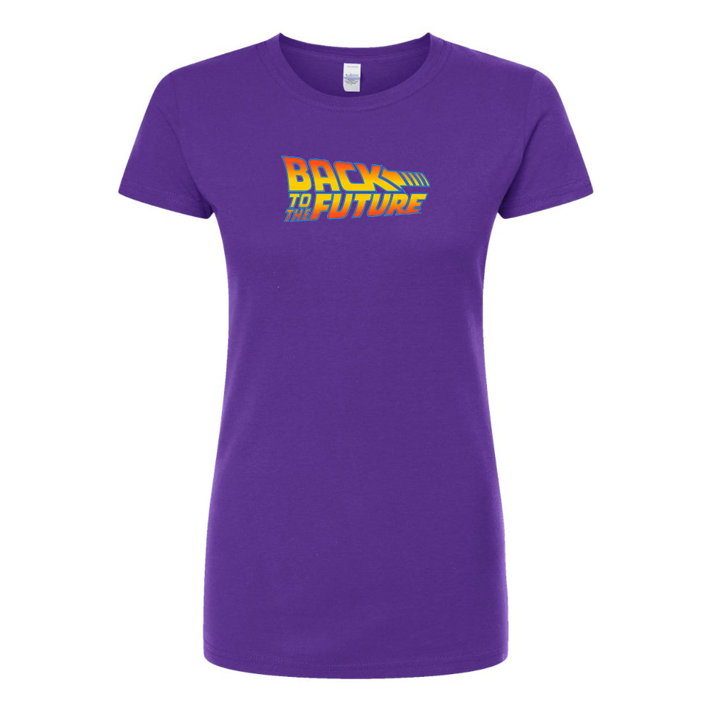 Women’s Back To The Future Movie Round Neck T-Shirt