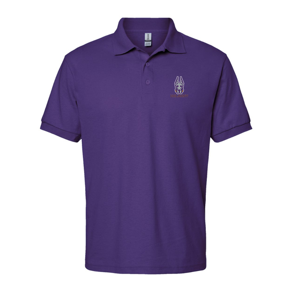 Men's Albany Great Danes Wildcats Dry Blend Jersey Polo