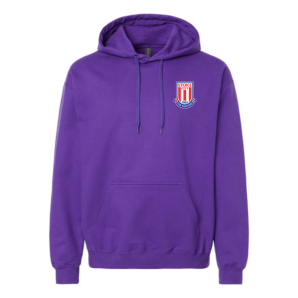 Men's Stoke City Soccer  Softstyle Midweight Hooded Sweatshirt