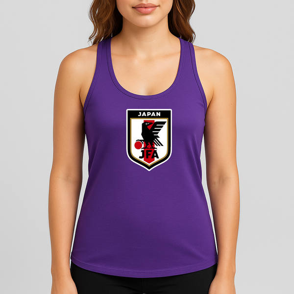 Women's Japan National Soccer Team Racerback Tank Top