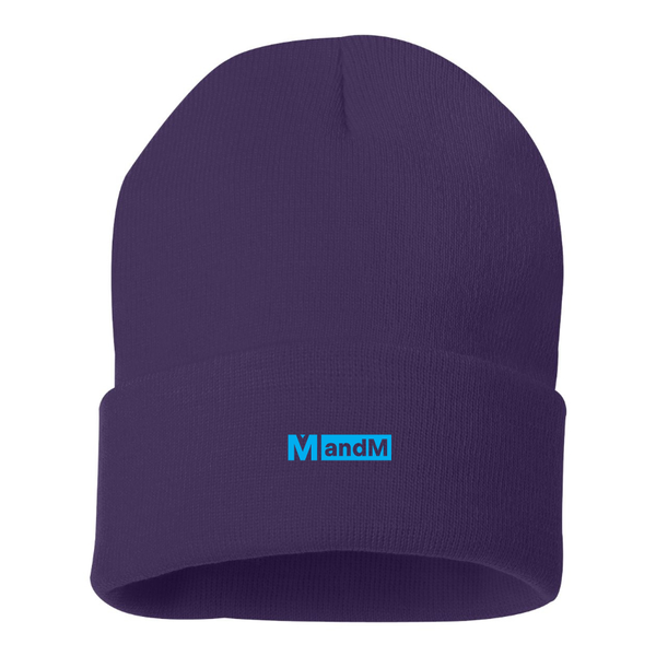 MandM Logo Beanie Hat