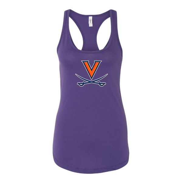 Women's Virginia Cavaliers  Racerback Tank Top
