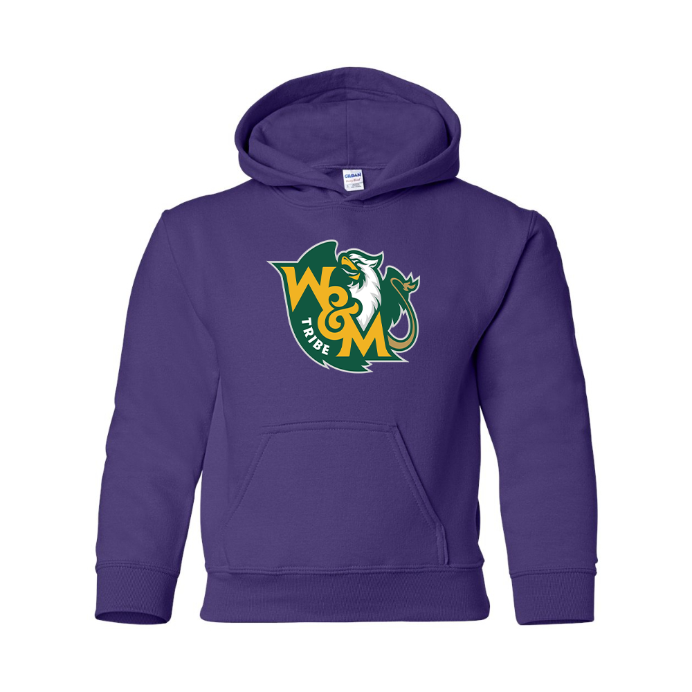 Youth  William and Mary Tribe Pullover Hoodie