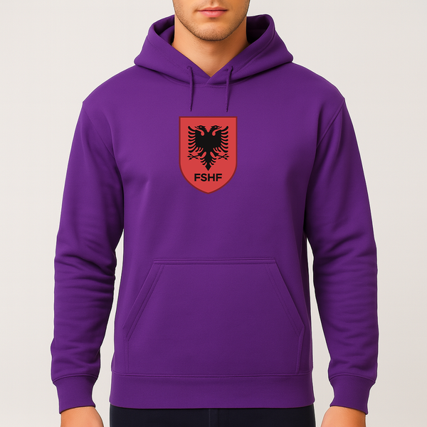 Men's Albania National Soccer Team Pullover Hoodie