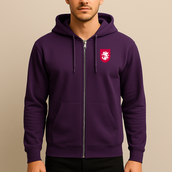 Men's Georgia National Soccer Team Zipper Hoodie