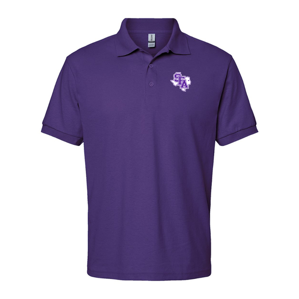 Men's Stephen F. Austin Lumberjacks   Gildan Dry Blend Jersey Polo
