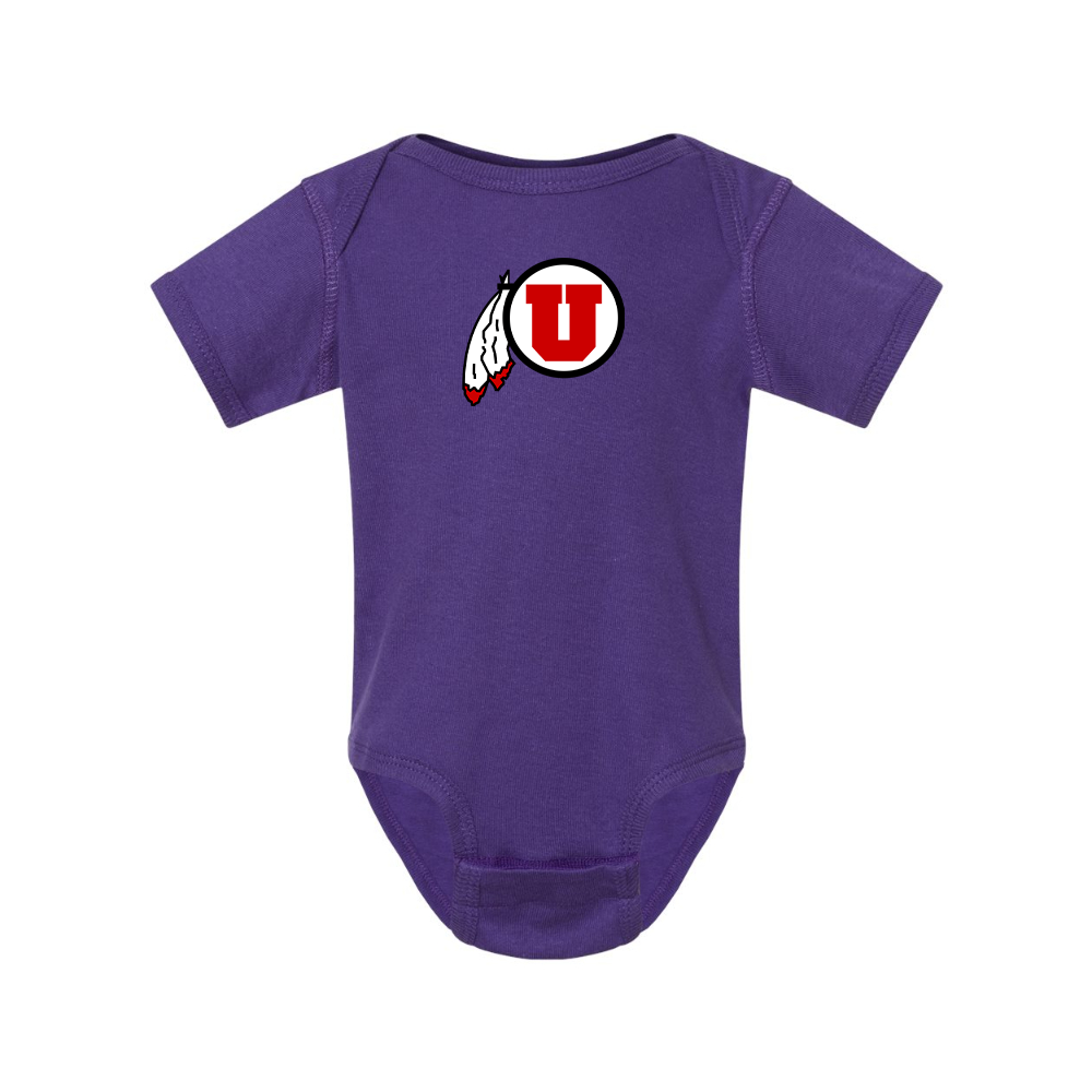 Utah Utes Baby Romper Onesie