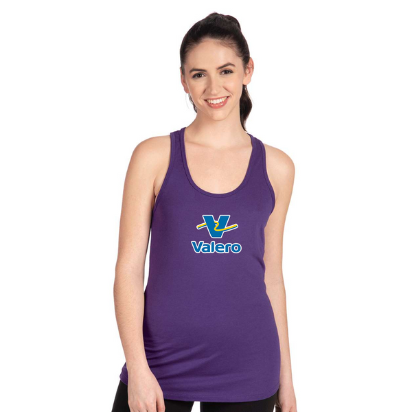 Women's Valero Gas Station Next Level Ideal Racerback Tank