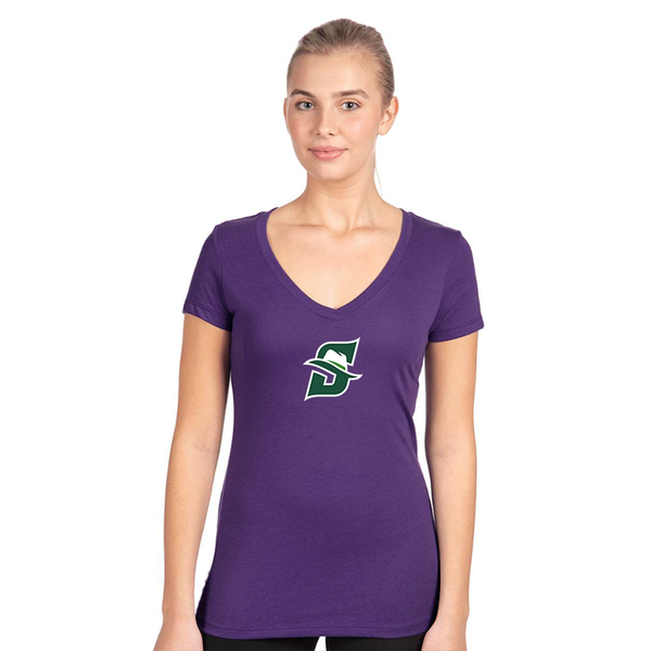 Women's Stetson Hatters  Next Level V-Neck T-Shirt