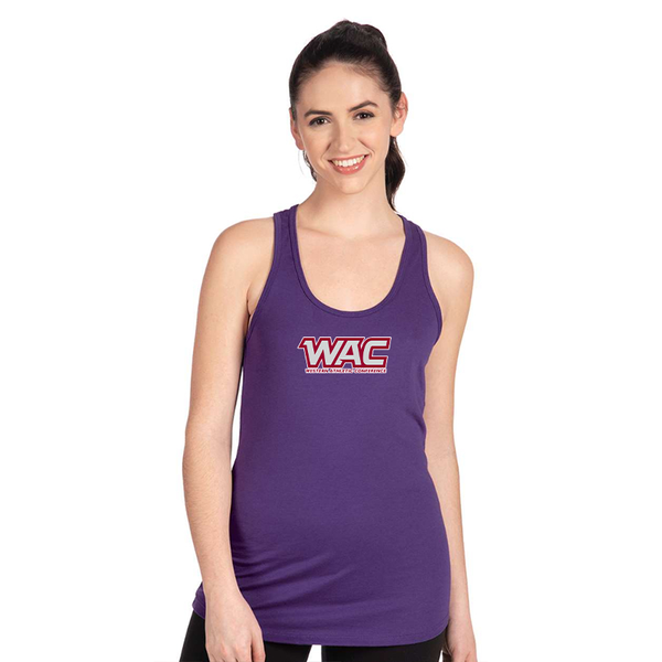 Women's Western Athletic Conference  Next Level Ideal Racerback Tank