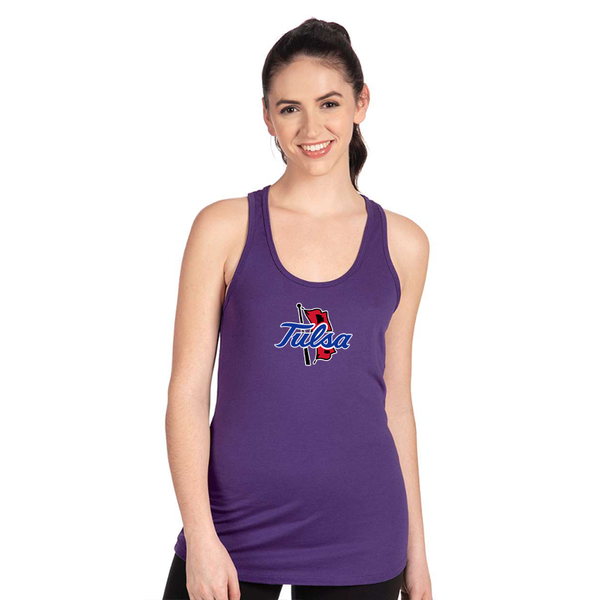 Women's Tulsa Golden Hurricane Next Level Ideal Racerback Tank