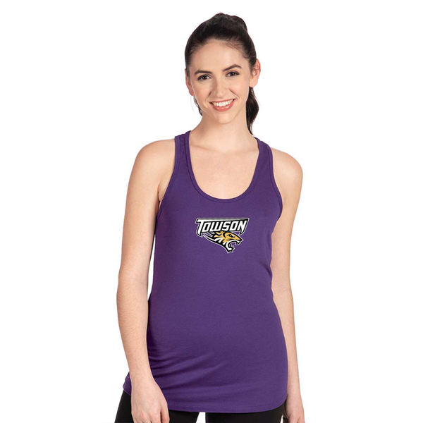Women's Towson Tigers Next Level Ideal Racerback Tank