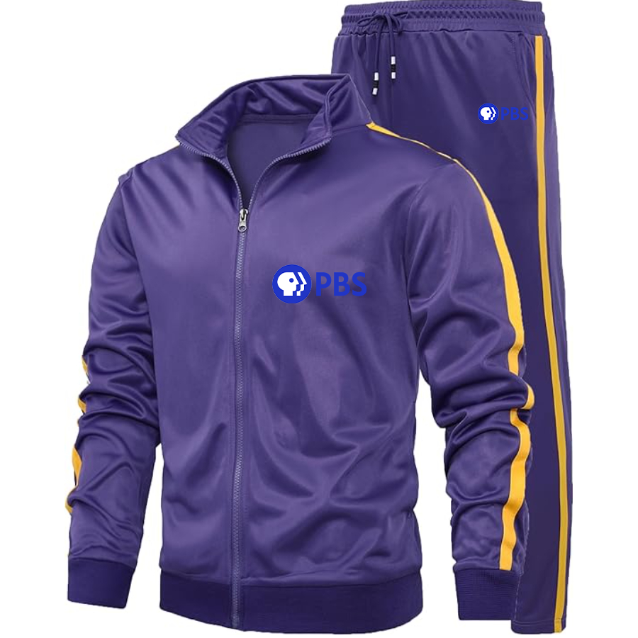 Men's PBS Blue Dri-Fit TrackSuit