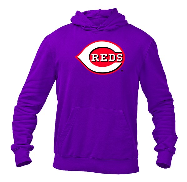 Men's Cincinnati Reds Logo Pullover Hoodie