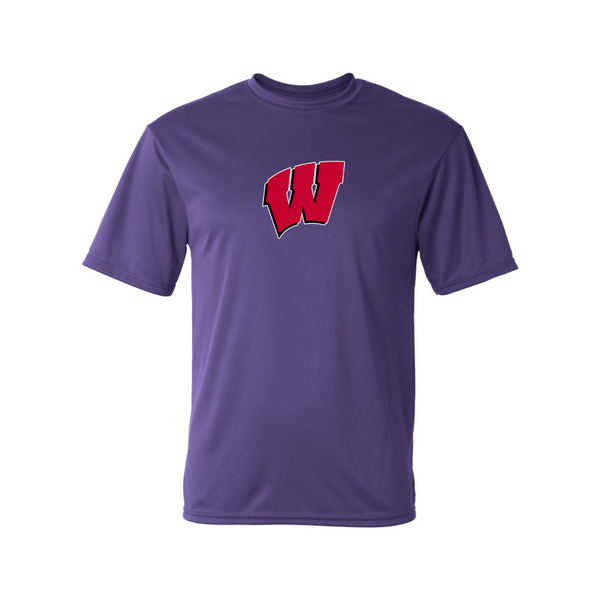 Men's  Wisconsin Badgers Polyester T-Shirt
