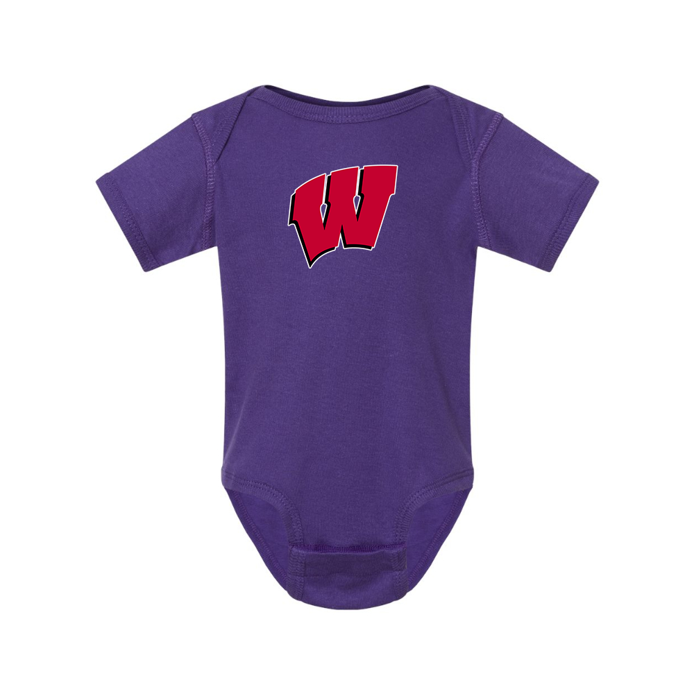 Wisconsin Badgers Baby Romper Onesie