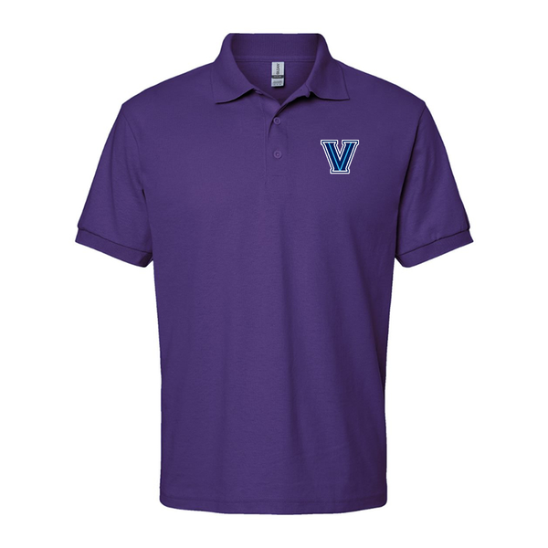 Men's Villanova Wildcats Gildan Dry Blend Jersey Polo