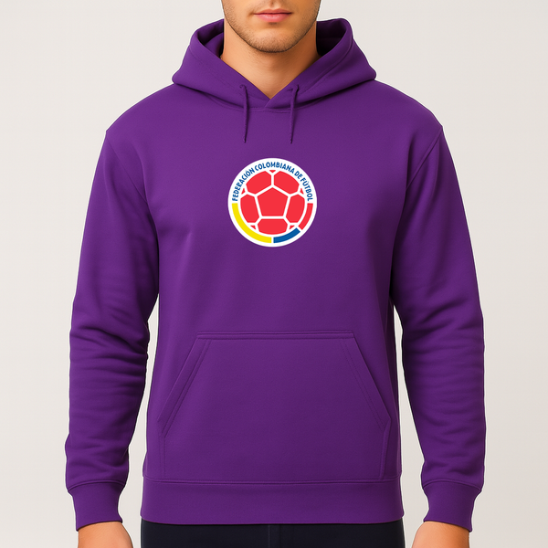 Men's Colombia National Soccer Team Pullover Hoodie