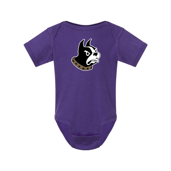Wofford Terriers   Rabbit Skins Infant Baby Rib Bodysuit