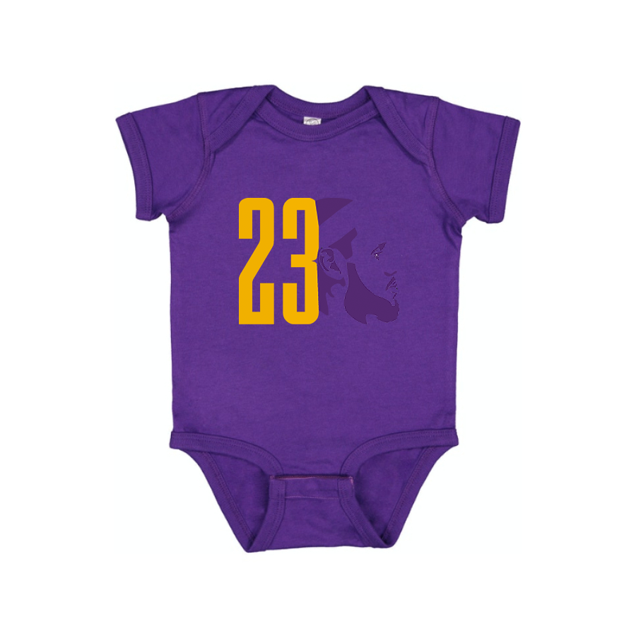 Lebron James 23 Baby Romper Onesie