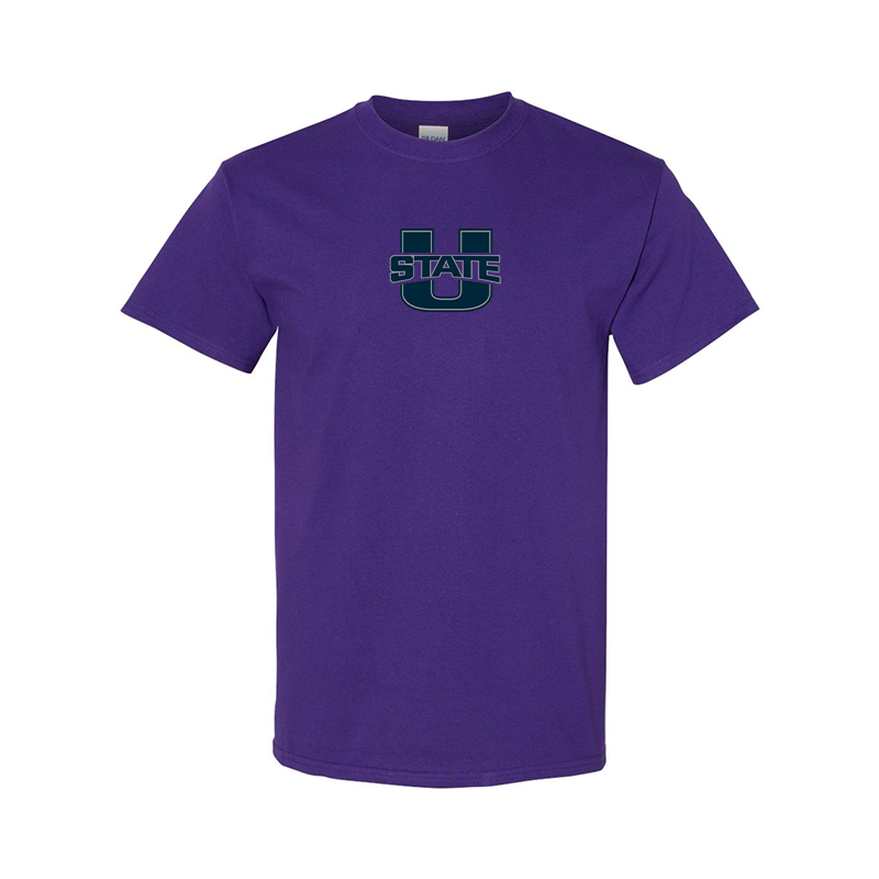Men's Utah State Aggies Gildan Heavy Cotton T-Shirt