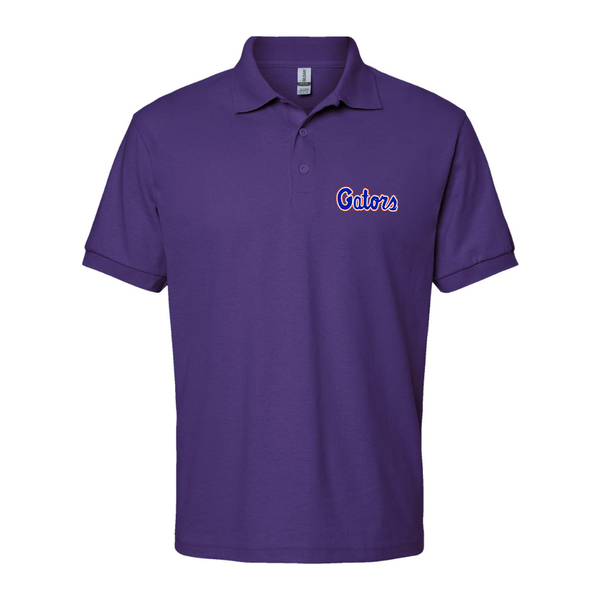 Men's Florida Gators Script Dry Blend Jersey Polo
