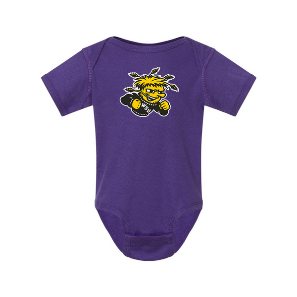 Wichita State Shockers  Rabbit Skins Infant Baby Rib Bodysuit