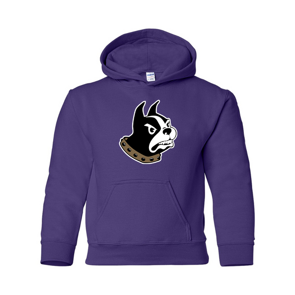 Youth Wofford Terriers Gildan Heavy Blend  Hooded Sweatshirt