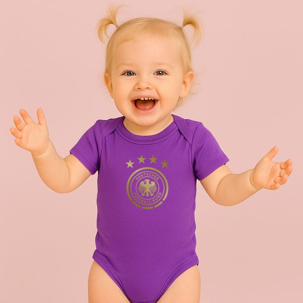 Baby Germany Soccer Romper Onesie