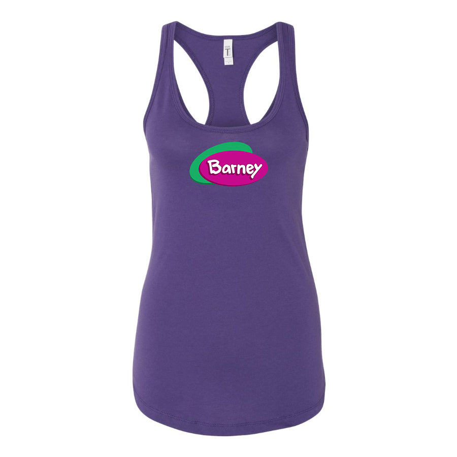 Women's Barney Show Racerback Tank Top