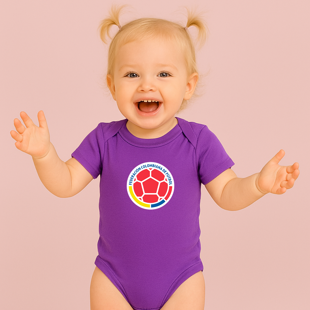 Colombia National Soccer Team Baby Romper Onesie