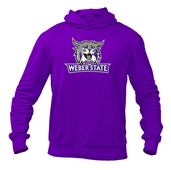 Men's  Weber State Wildcats Gildan  Heavy Blend Hooded Sweatshirt