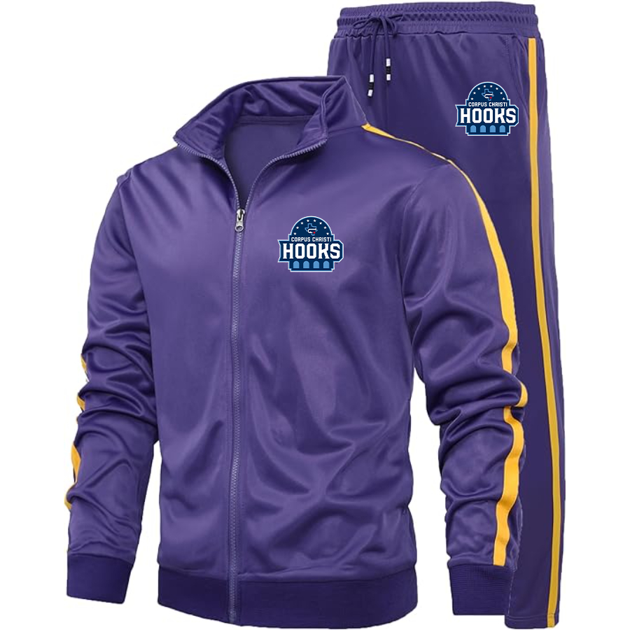 Men's Corpus Christi Hooks  Logo Dri-Fit TrackSuit