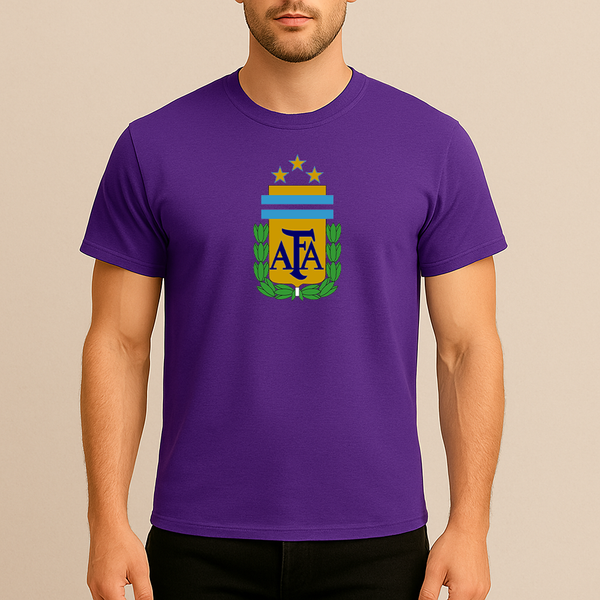 Men's Argentina National Soccer Team Cotton T-Shirt