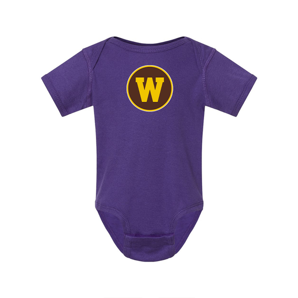 Western Michigan Broncos Rabbit Skins Infant Baby Rib Bodysuit