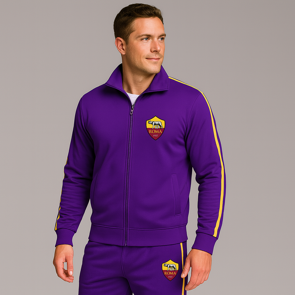 Men's AS Roma FC Logo Dri-Fit TrackSuit