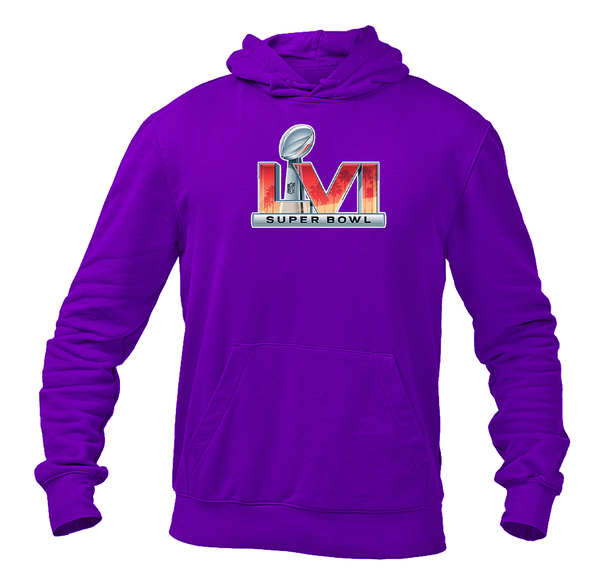 Men's Superbowl LVI Logo  Pullover Hoodie